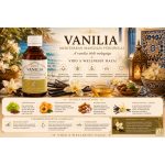 Vanília Mediterrán Masszázs-Fürdőolaj 125 ml – vanília kivonattal, szőlőmagolajjal, sárgabarackmag-olajjal és mandulaolajjal - Berber Beauty