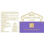 Levendula Bázikus Masszázs- és Fürdőolaj 125ml 