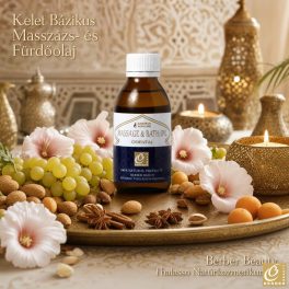Kelet Mediterrán Masszázs- és Fürdőolaj 125 ml – Berber Beauty