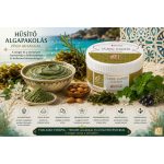 Berber Beauty Hűsítő Algapakolás zöld agyaggal – tengeri algás thalasso testpakolás rozmaringgal, borsmentával és árnikával