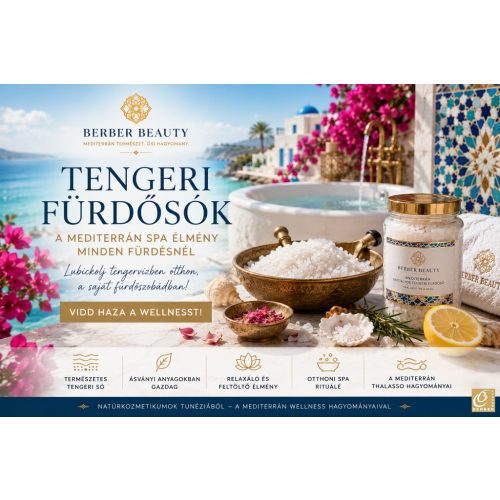 Mediterrán natúr kristályos tengeri fürdősó (családi)