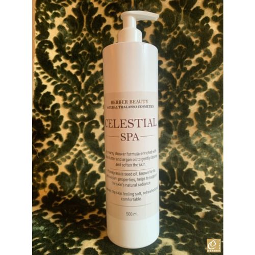 Berber Beauty CELESTIAL Gránátalmás Zuhany- és Fürdőszappan gránátalmával, argánolajjal és shea vajjal tunéziai hammam környezetben